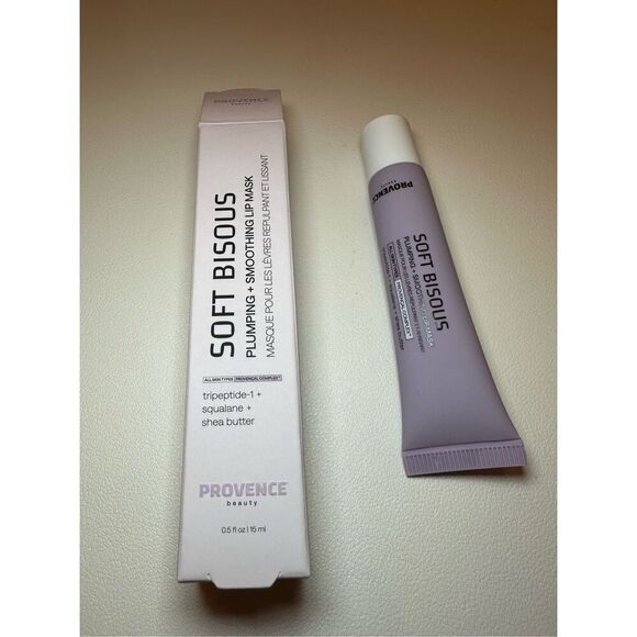 Provence Beauty SOFT BISOUS Plumping + Smoothing Lip Mask 15ml - Picture 1 of 5